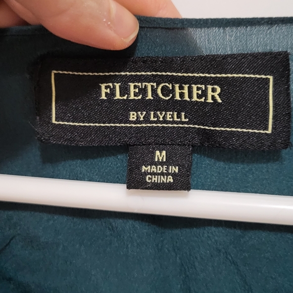 Anthropologie Fletcher by Lyell embroidered silk blouse - Picture 2 of 3